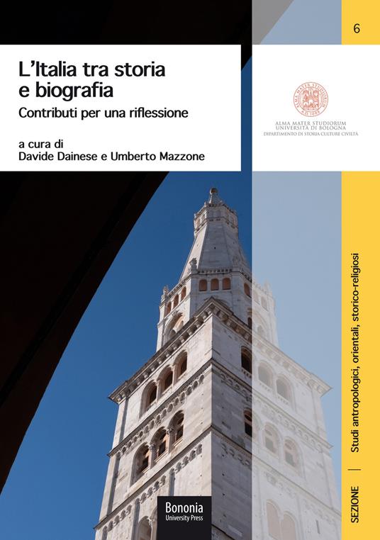 L'Italia tra storia e biografia. Contributi per una riflessione - copertina