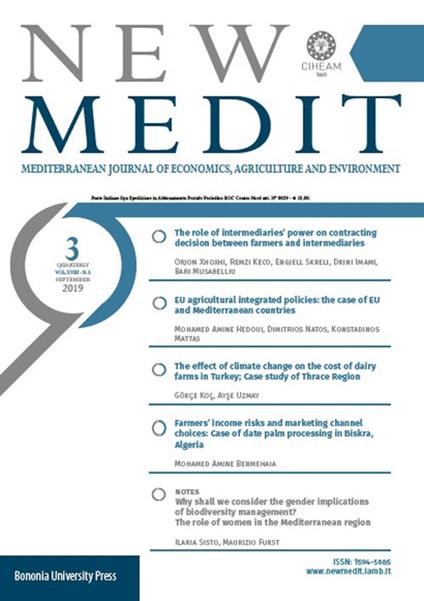 New Medit (2019). Vol. 3 - copertina