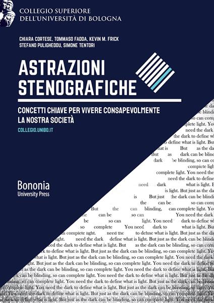 Astrazioni stenografiche. Concetti chiave per vivere consapevolmente la nostra società - copertina