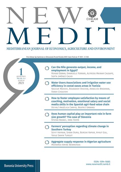 New Medit (2021). Vol. 1 - copertina