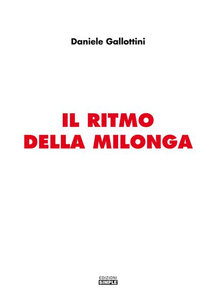 Il ritmo della milonga - Daniele Gallottini - copertina