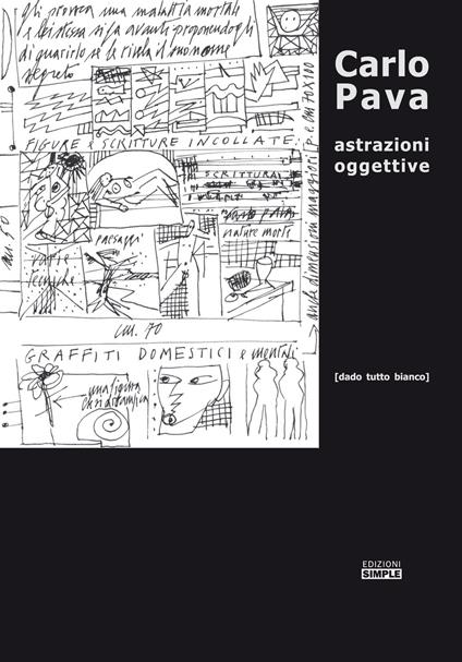 Astrazioni oggettive (dado tutto bianco) - Carlo Pava - copertina