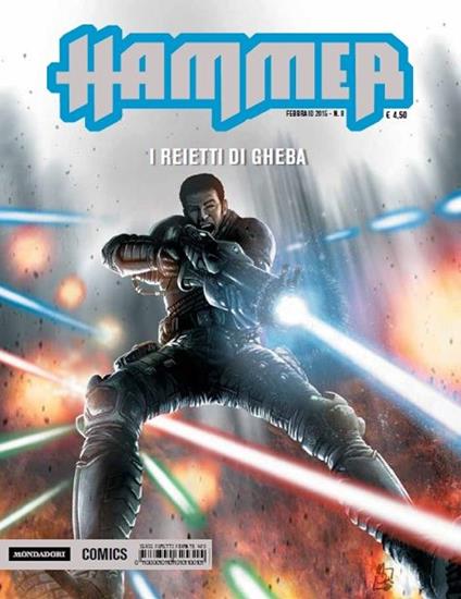 I reietti di Gheba. Hammer. Vol. 8 - copertina