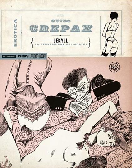 Jekyll. La perversione dei mostri - Guido Crepax - copertina