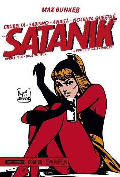 Satanik. Vol. 2: Aprile 1965-Giugno 1965 - Max Bunker - copertina