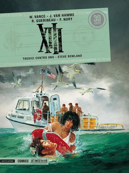 XIII. Tredici contro uno-Steve Rowland. Vol. 5 - Jean Van Hamme,William Vance - copertina