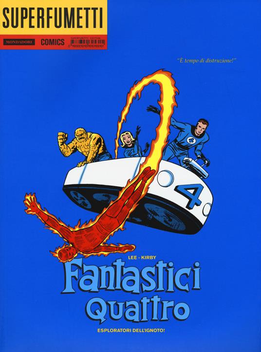 Fantastici quattro - Stan Lee,Jack Kirby - copertina