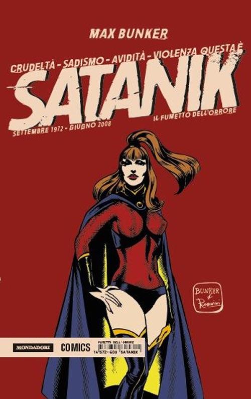 Satanik. Vol. 14: Settembre 1972-Giugno 2008 - Max Bunker - copertina
