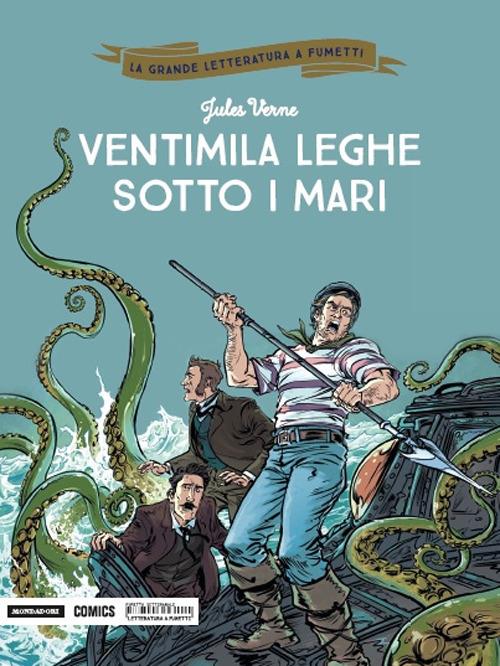 Ventimila leghe sotto i mari - Jules Verne,Fabrizio Lo Bianco,Francesco Lo Storto - copertina