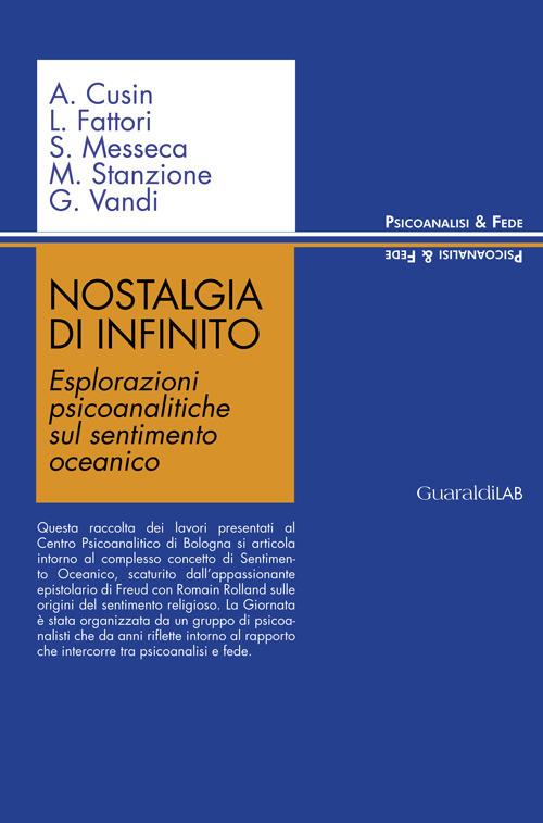 Nostalgia di infinito. Esplorazioni psicoanalitiche sul sentimento oceanico - copertina