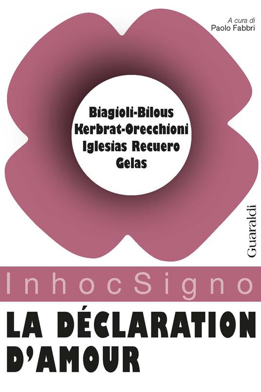 La déclaration d'amour