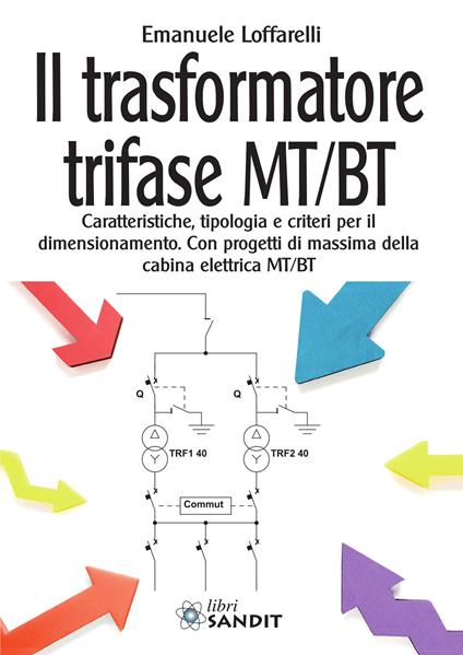 Il trasformatore trifase MT/BT. Caratteristiche, tipologia e criteri per il dimensionamento. Con progetti di massima della cabina elettrica MT/BT - Emanuele Loffarelli - copertina