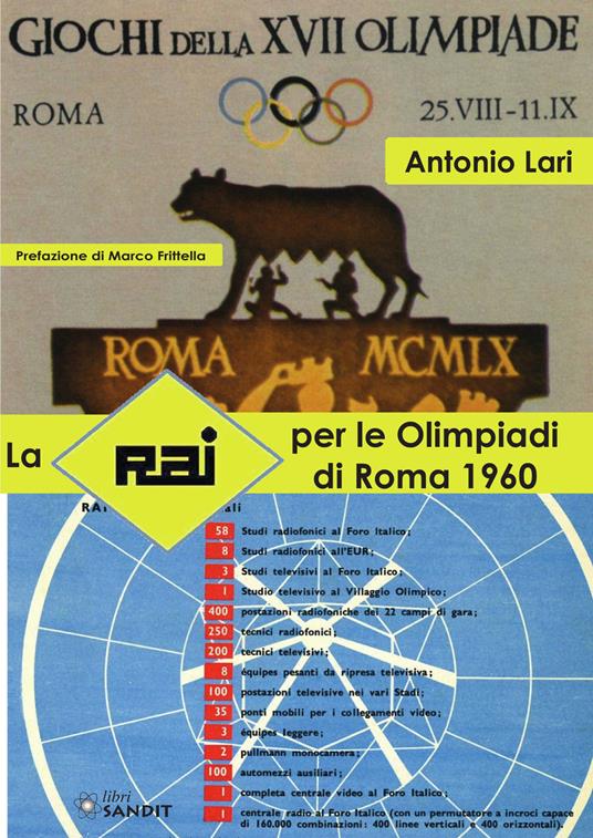 La RAI per le Olimpiadi di Roma 1960 - Antonio Lari - copertina
