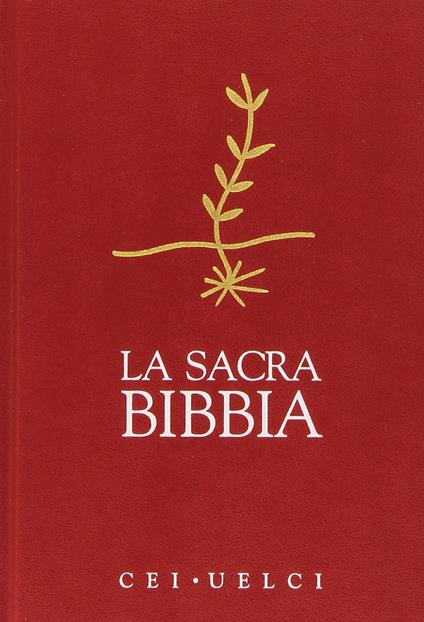 La Sacra Bibbia. CEI-UELCI - copertina