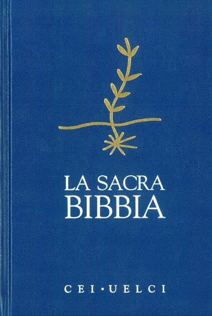 La Sacra Bibbia. CEI-UELCI - copertina