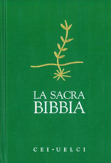 La Sacra Bibbia. CEI-UELCI - copertina