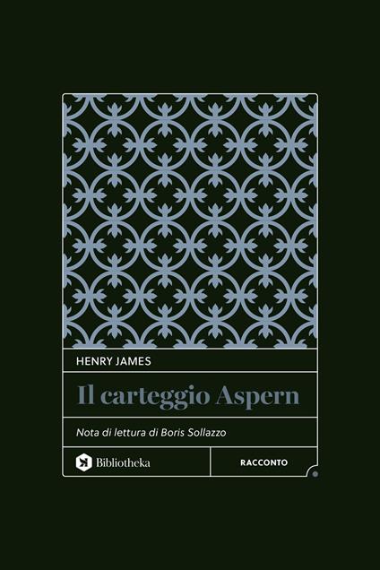 Il carteggio Aspern - Henry James - copertina