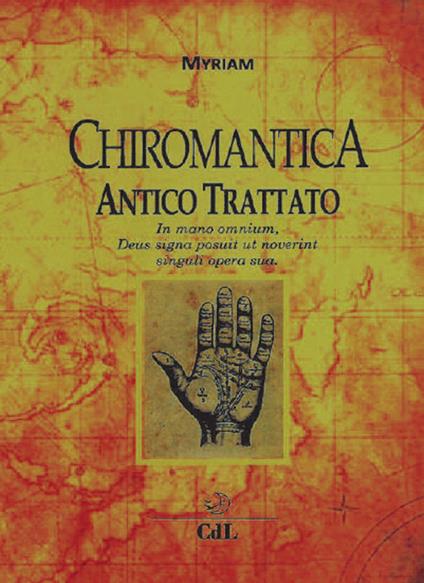Chiromantica antico trattato - Myriam - copertina