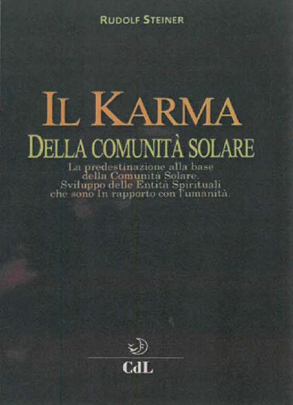 Il karma della comunità solare - Rudolf Steiner - copertina