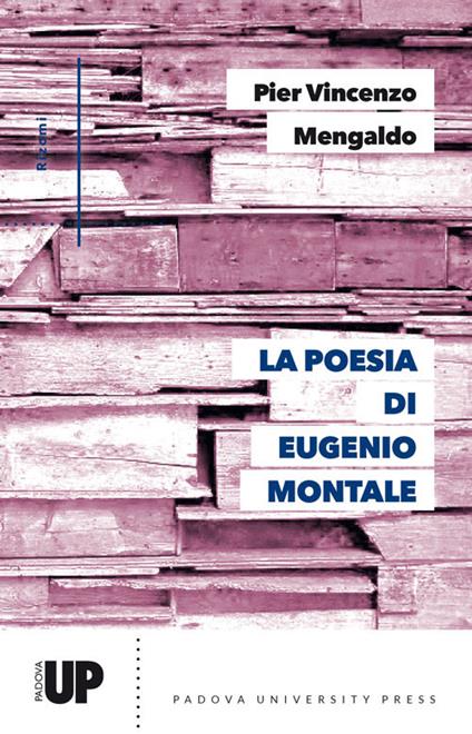 La poesia di Eugenio Montale - Pier Vincenzo Mengaldo - copertina