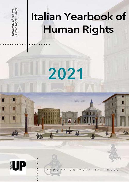 Italian yearbook of human rights 2021 - copertina