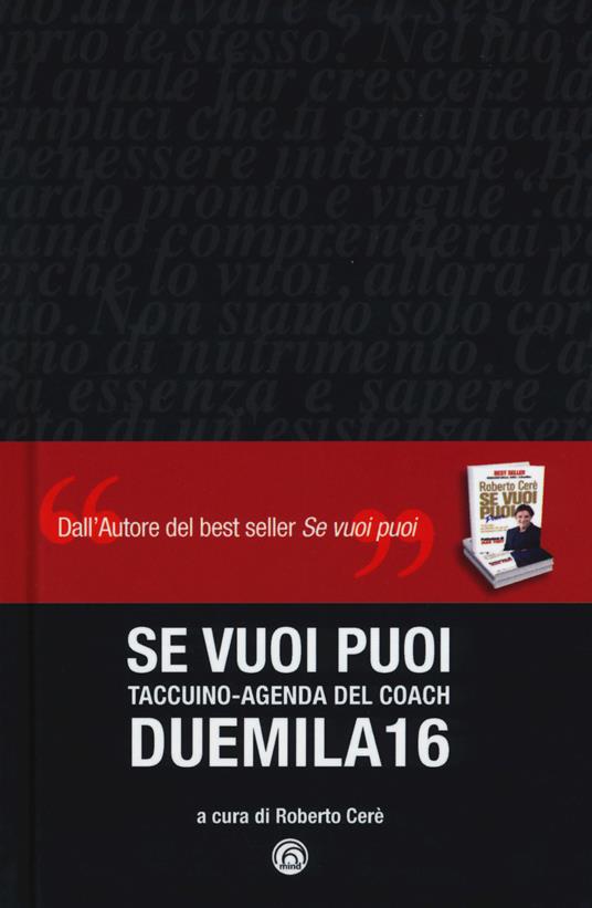 Se vuoi puoi. Agenda 2016 - copertina