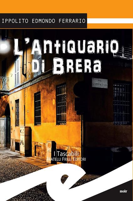 L' antiquario di Brera - Ippolito Edmondo Ferrario - copertina