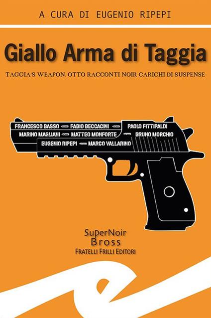 Giallo Arma di Taggia. Taggia's Weapon - copertina