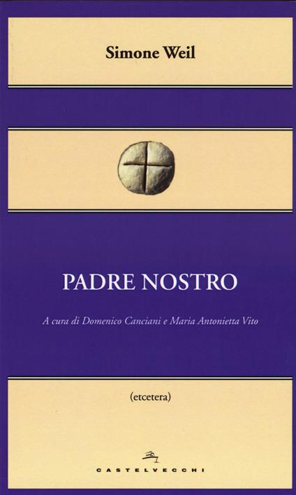 Padre nostro - Simone Weil - copertina