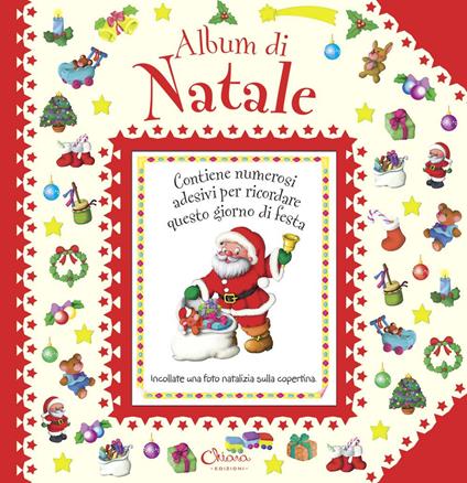 Album di Natale. Con adesivi. Ediz. a colori. Ediz. a spirale - copertina