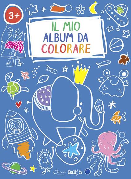 Elefante. Il mio album da colorare 3+. Ediz. a colori - copertina