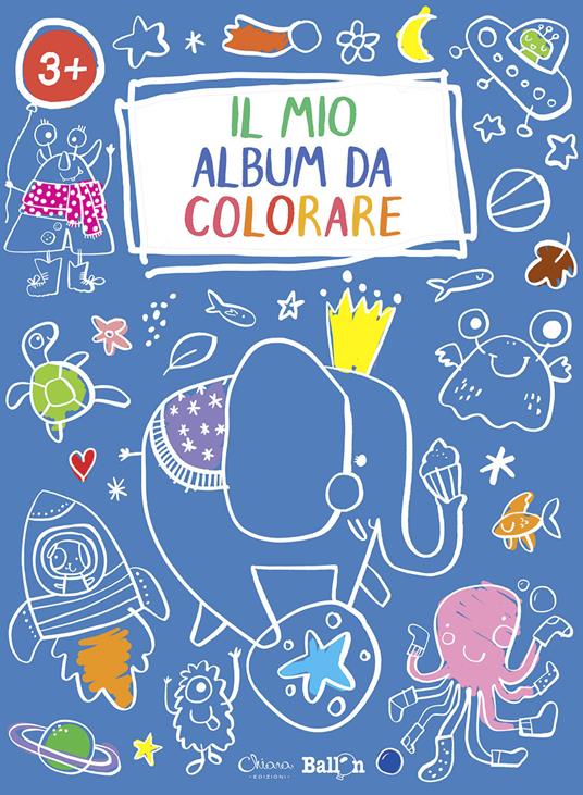 Elefante. Il mio album da colorare 3+. Ediz. a colori - copertina