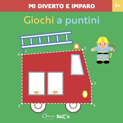 Giochi a puntini. Mi diverto e imparo. Ediz. a colori - copertina