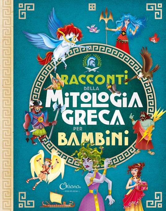 Racconti della mitologia greca per bambini. Libri per imparare. Ediz. a colori - José Moran - copertina