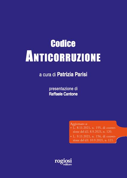 Codice anticorruzione - copertina