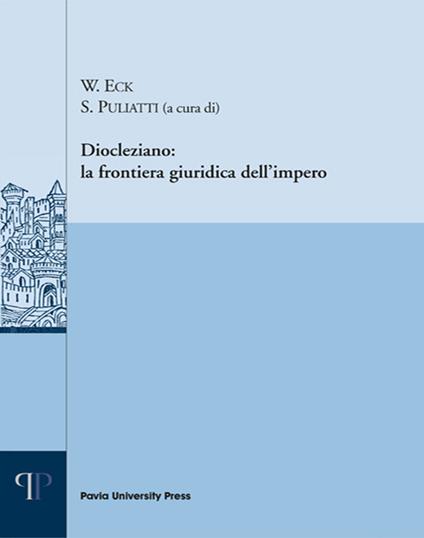 Diocleziano: la frontiera giuridica dell'impero - copertina