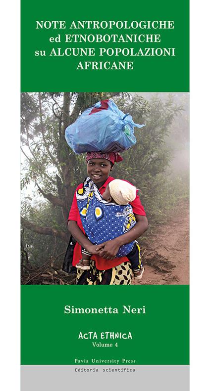 Note antropologiche ed etnobotaniche su alcune popolazioni africane - Simonetta Neri - copertina