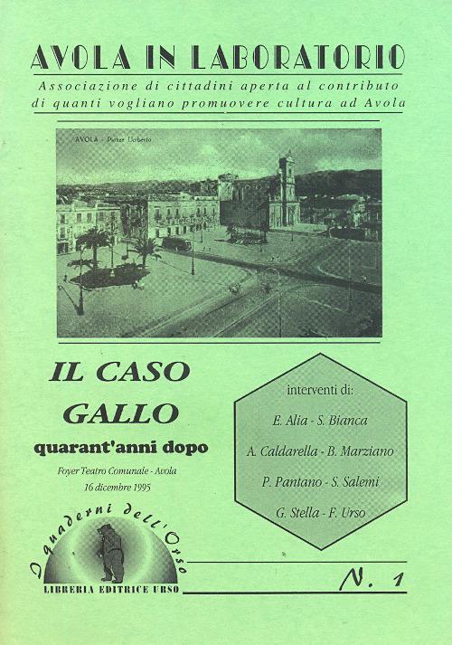 Il caso Gallo quarant'anni dopo - copertina