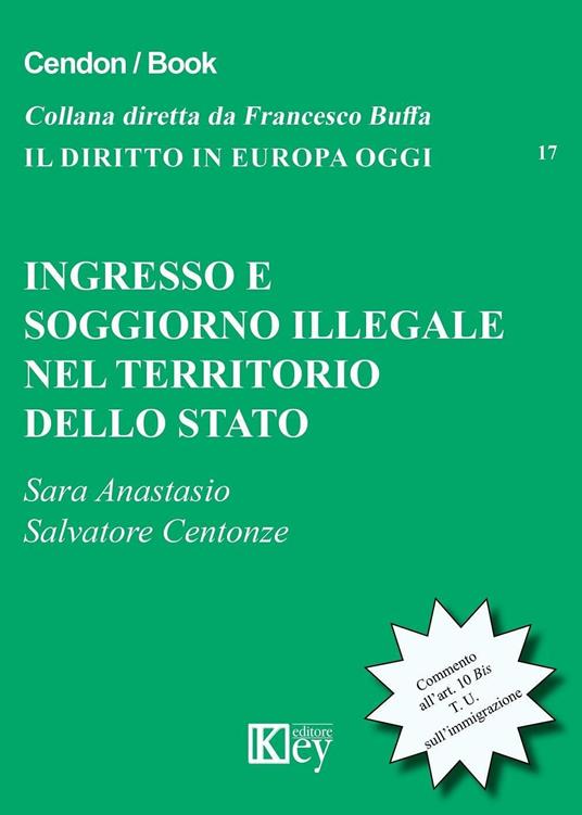 Ingresso e soggiorno illegale nel territorio dello Stato - Sara Anastasio,Salvatore Centonze - copertina