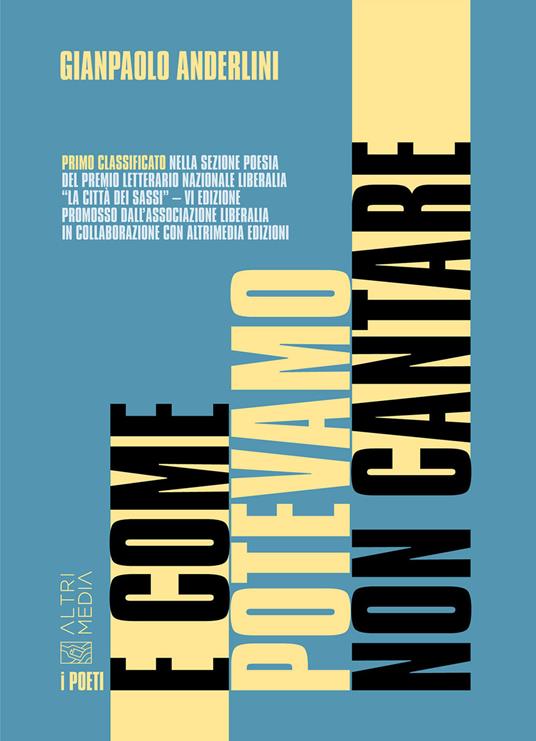 E come potevamo non cantare - Gianpaolo Anderlini - copertina