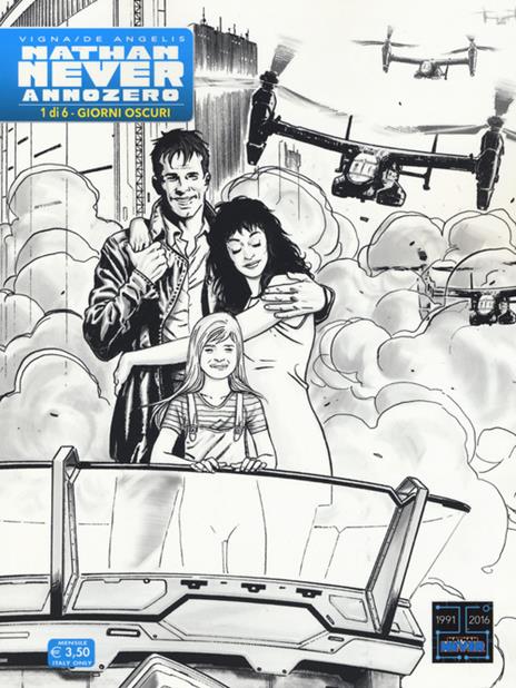 Nathan Never. Anno Zero. Vol. 1: Giorni oscuri - Bepi Vigna - copertina