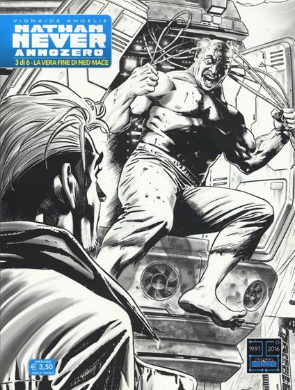 Nathan Never. Anno Zero. Vol. 3: La vera fine di Ned Mace - Bepi Vigna - copertina