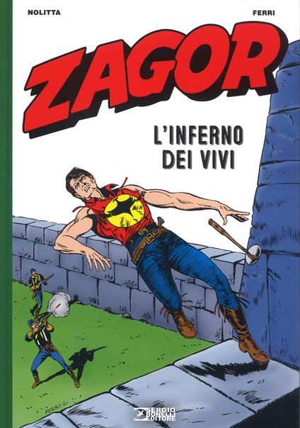 Zagor. L'inferno dei vivi - Guido Nolitta,Gallieno Ferri - copertina