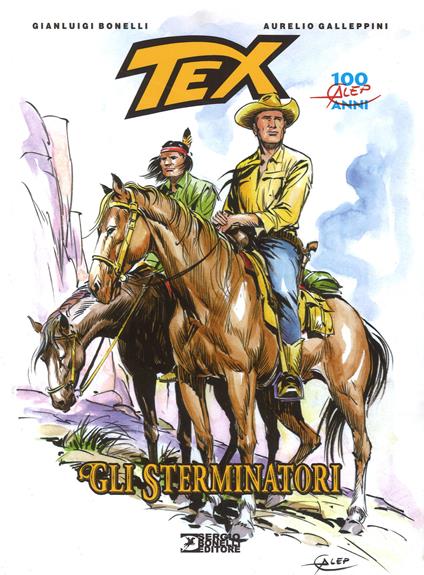 Tex. Gli sterminatori - Gianluigi Bonelli,Aurelio Galleppini - copertina