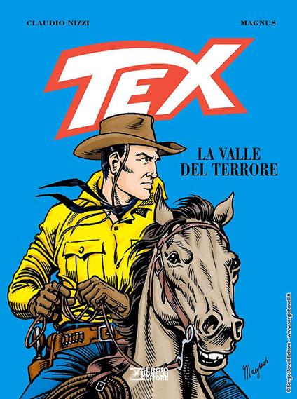 Tex. La valle del terrore - Magnus,Claudio Nizzi - copertina