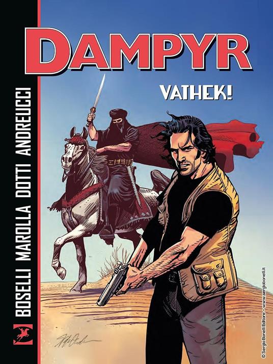 Vathek! Dampyr - Mauro Boselli,Samuel Marolla - copertina