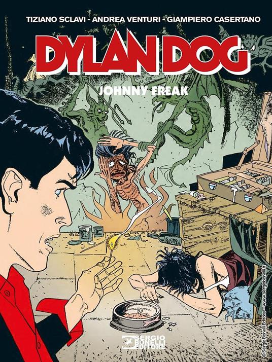 Dylan Dog. Johnny Freak - Mauro Marcheselli,Tiziano Sclavi - copertina