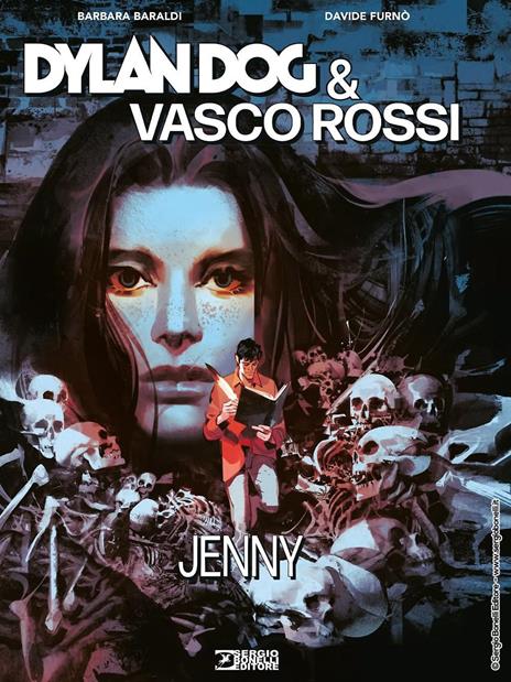 Dylan Dog & Vasco Rossi. Jenny - Barbara Baraldi - copertina