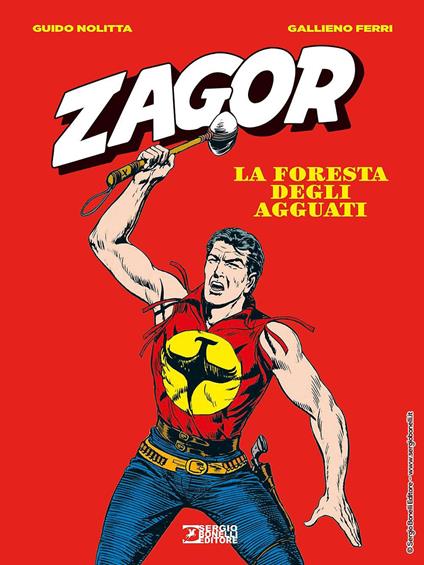 Zagor. La foresta degli agguati - Guido Nolitta - copertina