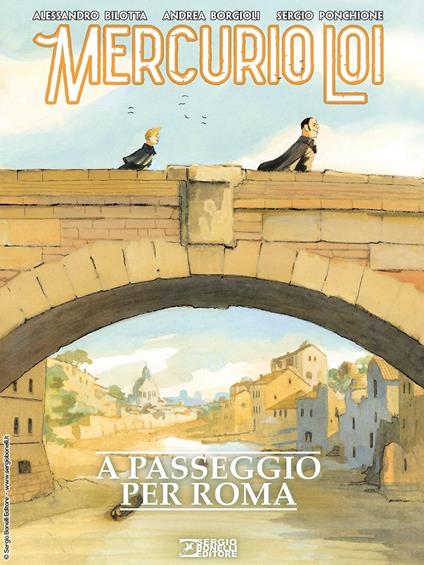 Mercurio Loi. A passeggio per Roma - Alessandro Bilotta - copertina